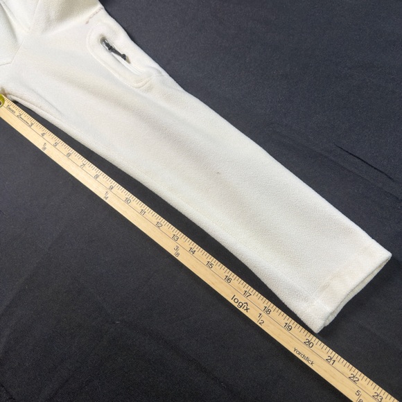 Columbia Idaho Vandals Football White Full Zip Fleece Sweater Women’s Size L - Picture 9 of 10